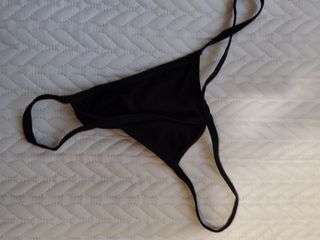 Tanga Hombre Negro Talla Única