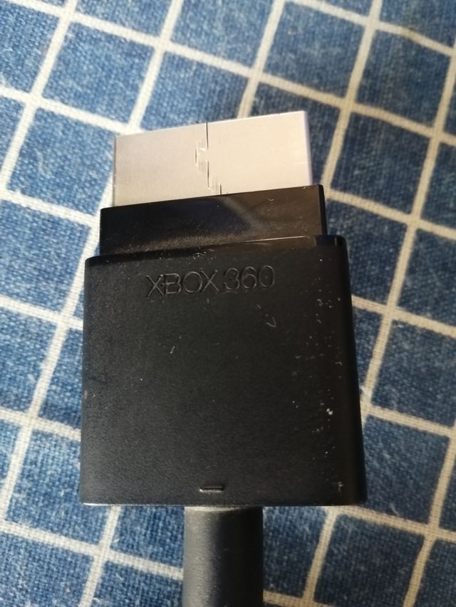 XBOX360 ORIGINAL CABLE+ ADAPTADOR. TV TODO ORIGINA