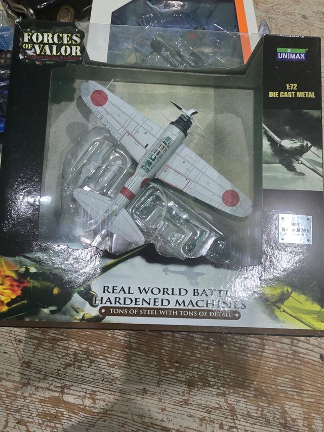 Aereo Japan Mitsubishi zero 1:72 Unimax