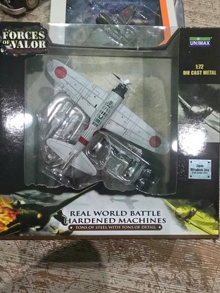 Aereo Japan Mitsubishi zero 1:72 Unimax