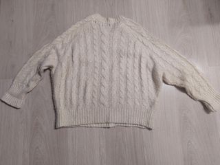 Jersey de mujer con ochos beige