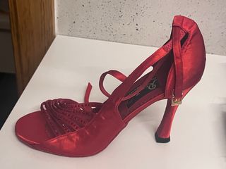 Zapatos de baile REINA rojos