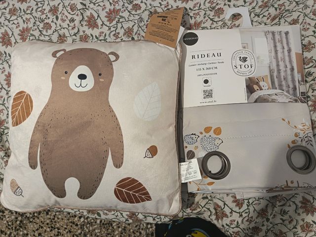 Cojín STOF Oso Diseño Infantil