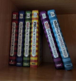 libros diario de greg 1-6