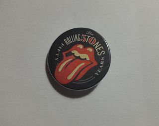 Chapa Rolling Stones 50 Años