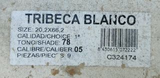 180 uds Suelo porcelánico imitación madera Tribeca