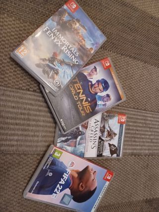 Pacchetto di gioco per Nintendo Switch 4: FIFA 22, Tennis Word