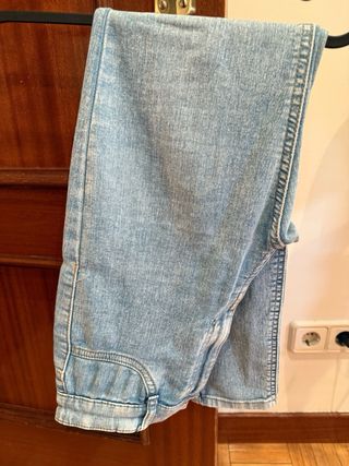 Pantalón vaquero Pull&Bear azul Talla S/36