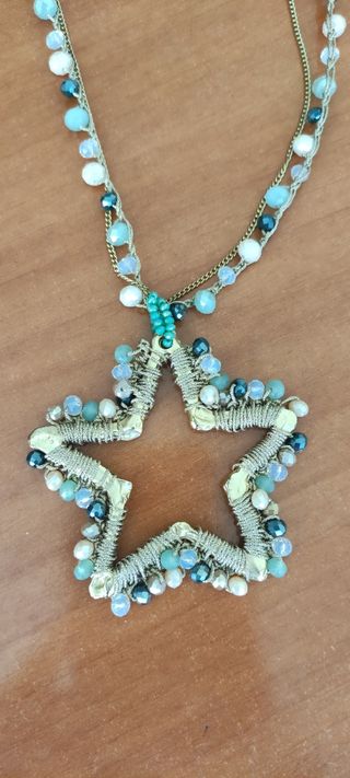 Collar con colgante de estrella