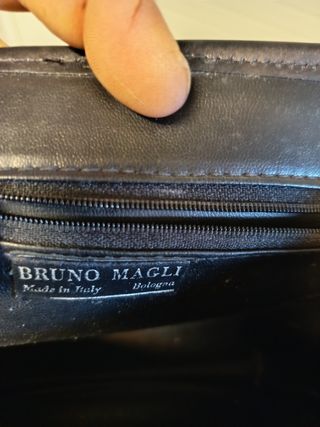 Borsetta vintage anni 70 nera