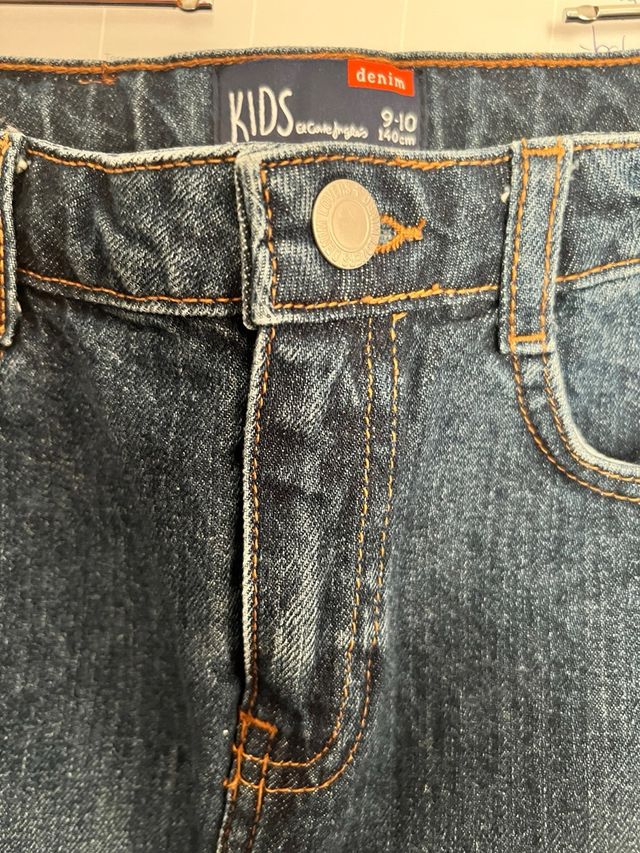 Falda vaquera niña Corte Inglés 9-10 años