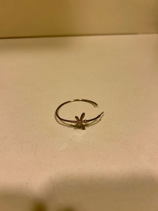 Pendiente aro Tous libélula