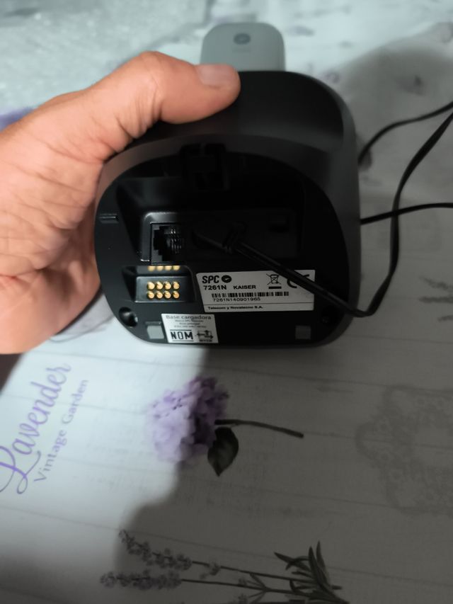 Teléfono fijo SPC inalámbrico