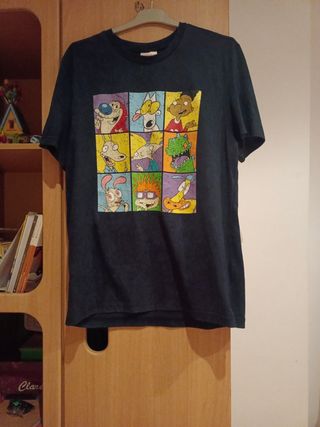 Camiseta Nickelodeon 90s Dibujos Animados