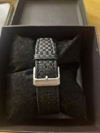 Reloj Racer Negro y Plateado