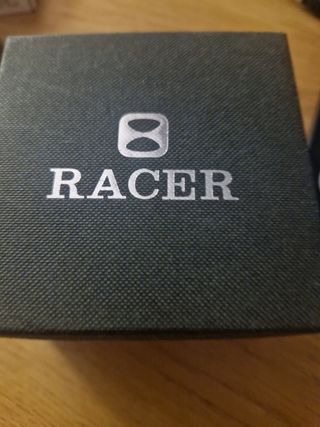 Reloj Racer Negro y Plateado