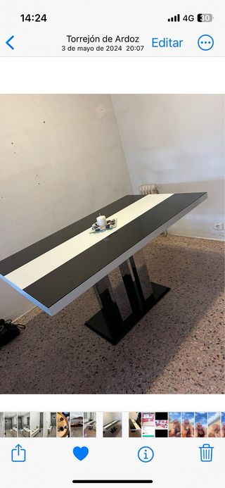 Mesa de comedor extensible 