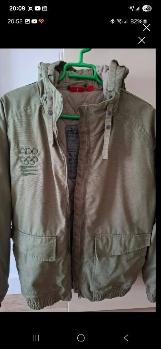 Chaqueta caballero verde oliva