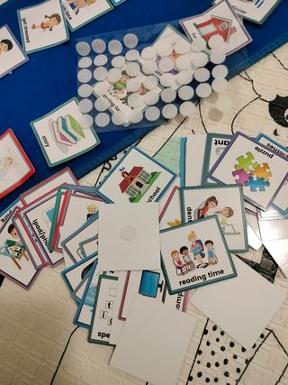 Tablero de rutinas infantil