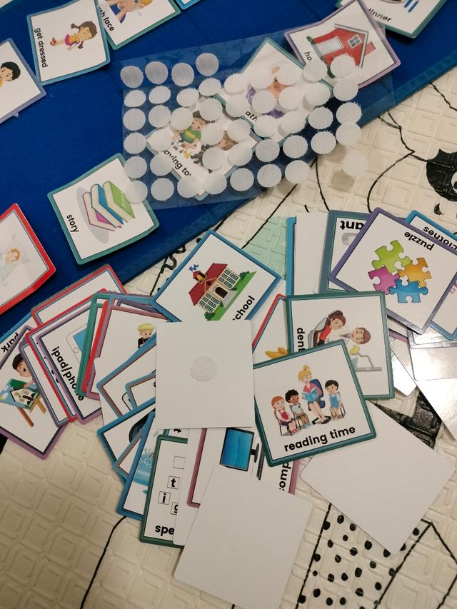 Tablero de rutinas infantil