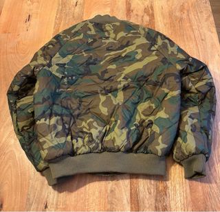 Chaqueta Bomber Militar Camuflaje