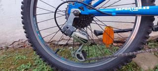 Bicicleta niño WST 20 Azul