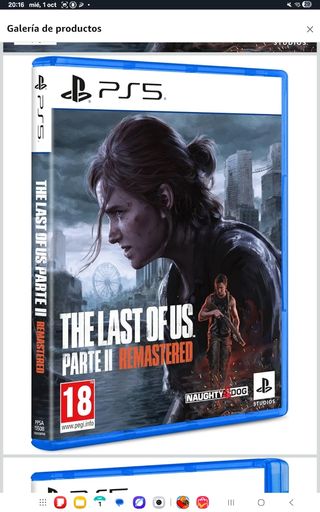 The Last of Us Part II Remastered PS5 nuevo precin