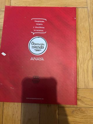 Libro de matemáticas, trimestre 1, 1eso Anaya 