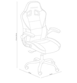 Silla Gaming Warrior Negra