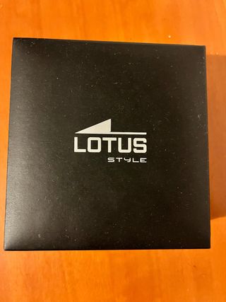 Pulsera Lotus Hombre Negra y Plateada