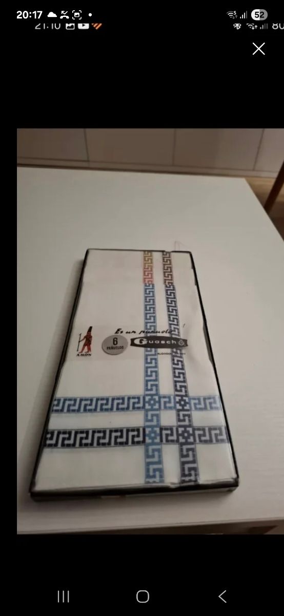 Pañuelos Guasch Caballero 6uds