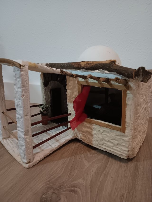 Casas Belén Adornadas