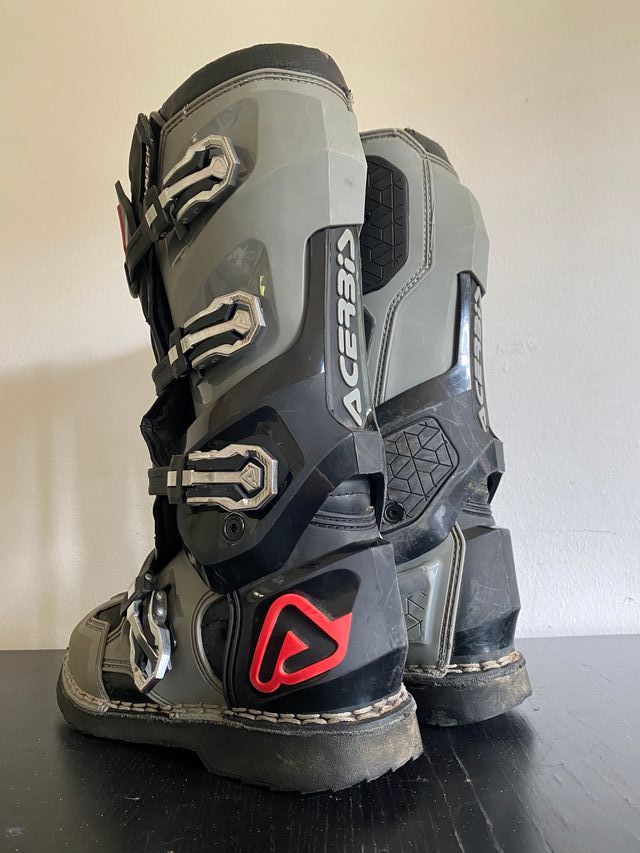 Botas Acerbis X-Rock Talla 42 Negro/Gris
