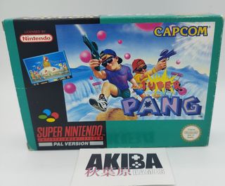 Super Nintendo Super Pang Capcom PAL
