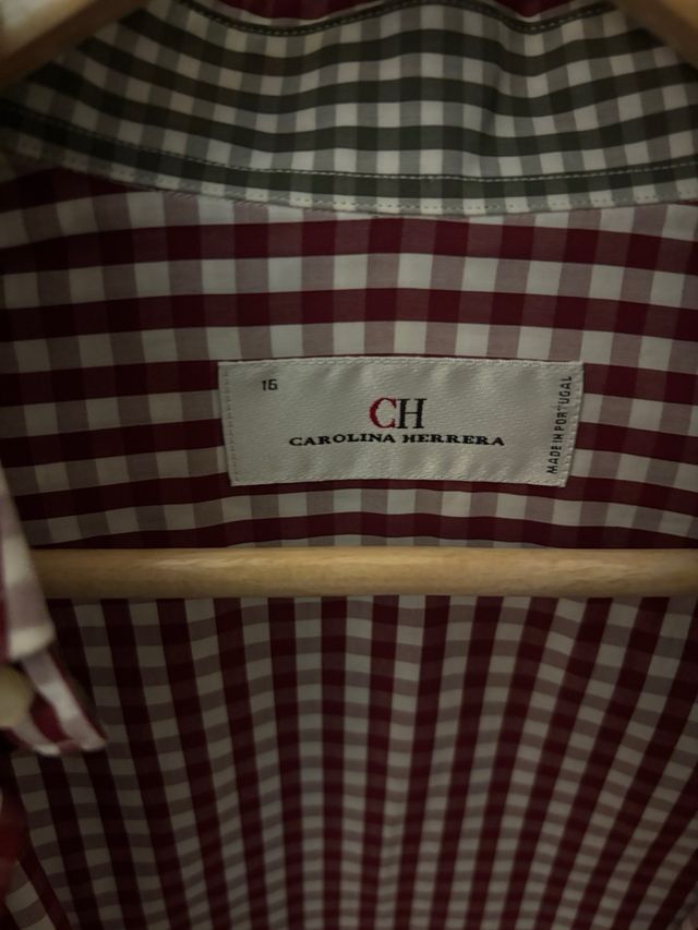 Camisa Carolina Herrera a cuadros – Nueva sin usar