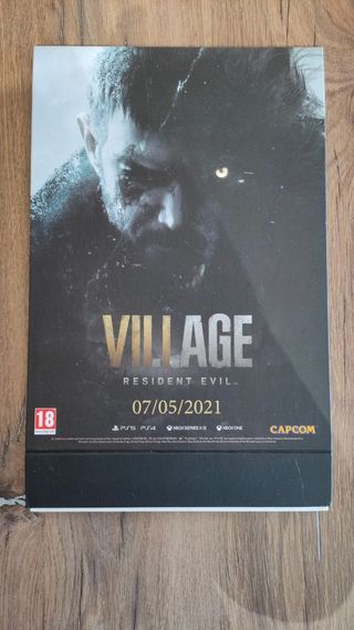 Cartel promocional Resident Evil 8 Village