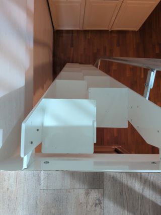 Escalera diseño para espacios pequeños