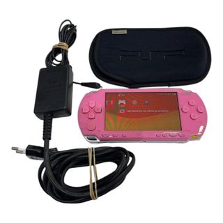 CONSOLA PSP 1004  ROSA + CARGADOR + FUNDA