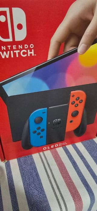 Nintssendo Switch OLED Blanca