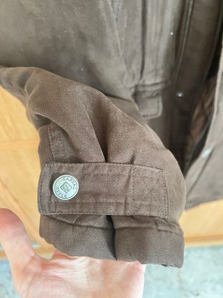 Parka C&A Marrón Forro Acolchado Vintage
