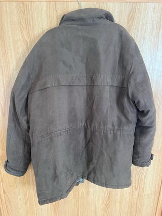 Parka C&A Marrón Forro Acolchado Vintage