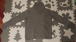 Jersey lana Cortefiel gris talla XS