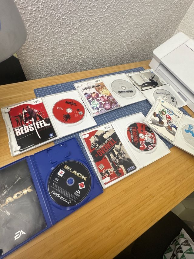 Juegos Wii: Red Steel, Black, Trauma Center, 007