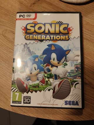 Sonic Generations PC DVD