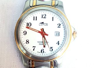 Reloj Lotus Pulsera Oro y Plata