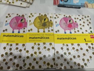 Libros de matemáticas de 1de primaria