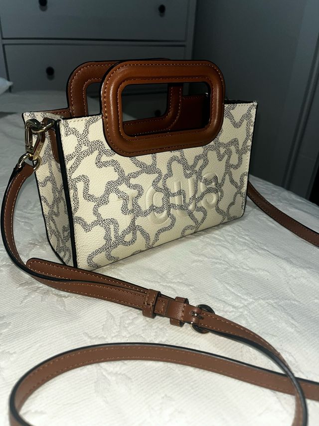 Mini bandolera beige Kaos Icon TOUS