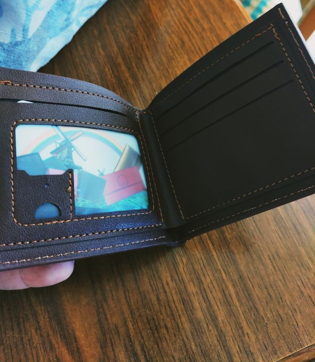 Portafoglio uomo BVEI'S FASHION elegante marrone