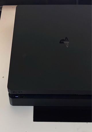 Consola PS4 Slim + 2 Mandos (Negro y Azul) 1 tera 