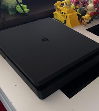 Consola PS4 Slim + 2 Mandos (Negro y Azul) 1 tera 